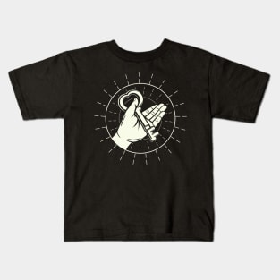 Retro Key In Hand Kids T-Shirt